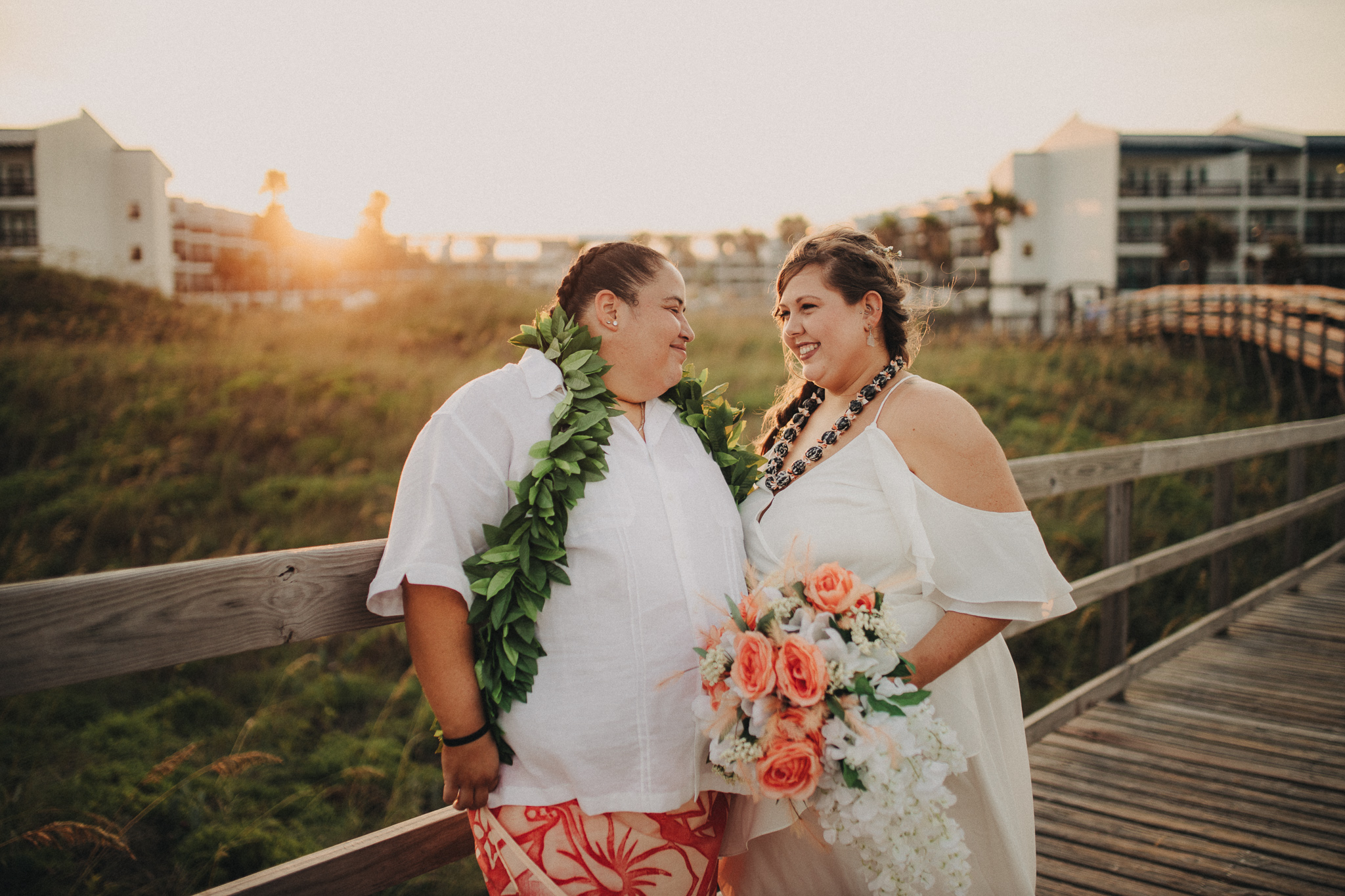 Savannah And Daniella S Port Aransas Beach Wedding Lone